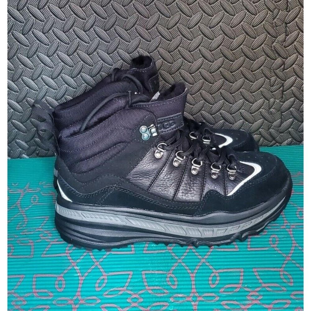 UGG CA805 Hiker Weather Boots Waterproof 1112367 Black Men’s Size US8 UK 7 EU 41